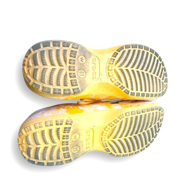 Crocs Iconic Platform Orange Sorbet Casual Slip On Comfort Shoes Women’s size 11 - Picture 11 of 15